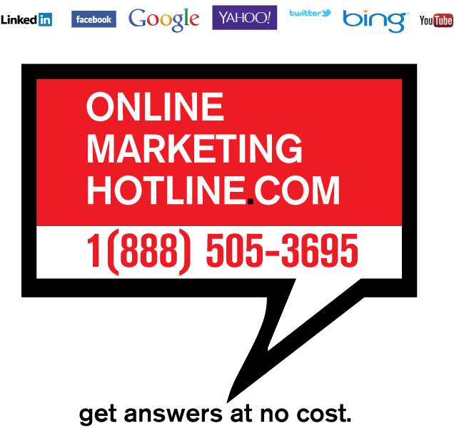 free online marketing hotline - get questions to your digital advertising questions